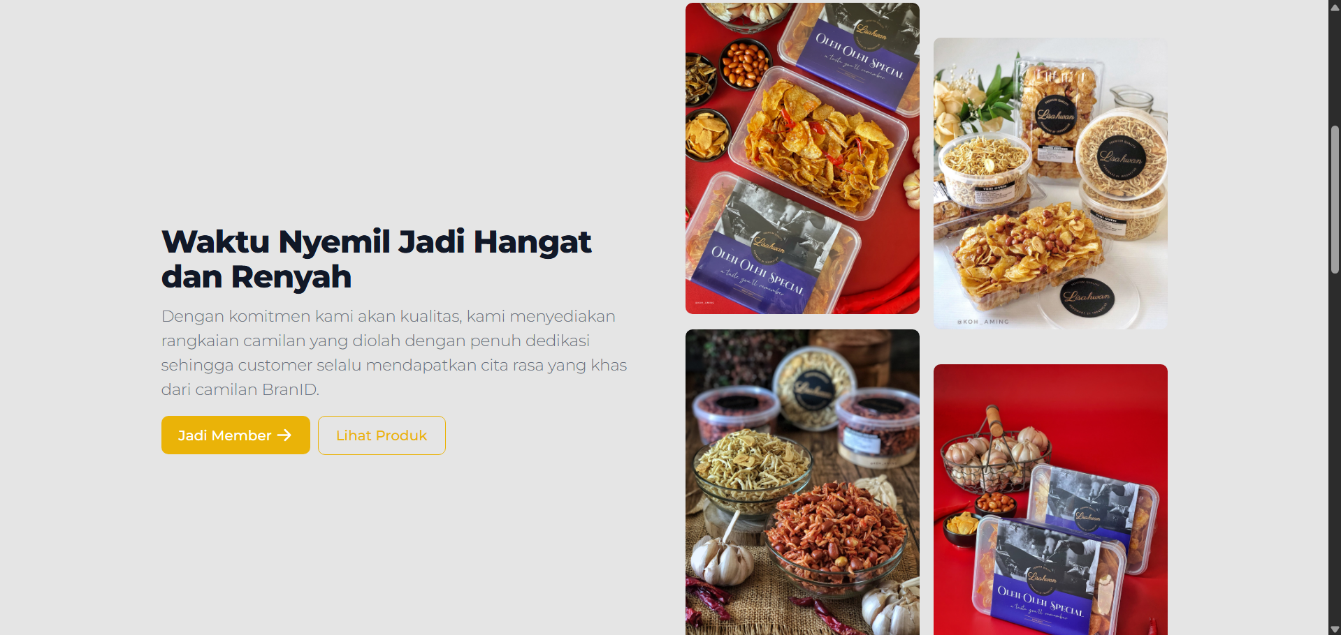 Web Penjualan Makanan